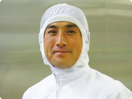 近江冨士米粉加工品工場 工場長 西尾 晃輔